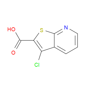 3-CHLOROTHIENO[2,3-B]PYRIDINE-2-CARBOXYLIC ACID - Click Image to Close