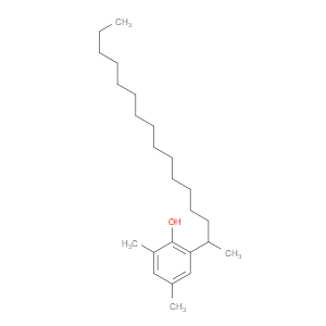 PHENOL,2,4-DIMETHYL-6-(1-METHYLPENTADECYL)- - Click Image to Close