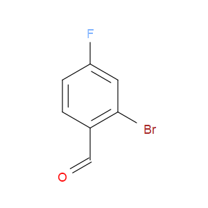 2-BROMO-4-FLUOROBENZALDEHYDE - Click Image to Close