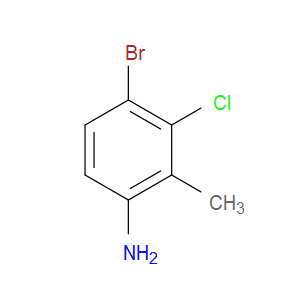 4-BROMO-3-CHLORO-2-METHYLANILINE - Click Image to Close