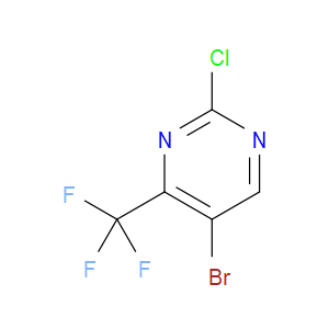 5-BROMO-2-CHLORO-4-(TRIFLUOROMETHYL)PYRIMIDINE - Click Image to Close