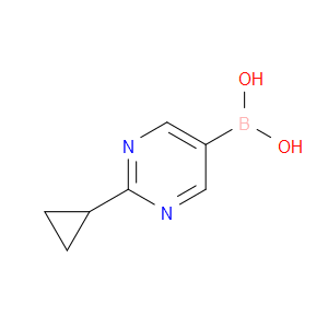 (2-CYCLOPROPYLPYRIMIDIN-5-YL)BORONIC ACID