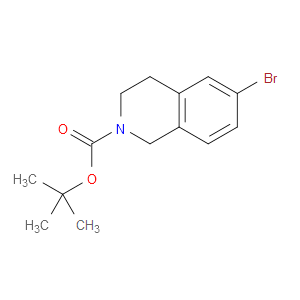 TERT-BUTYL 6-BROMO-3,4-DIHYDROISOQUINOLINE-2(1H)-CARBOXYLATE