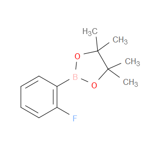 2-(2-FLUOROPHENYL)-4,4,5,5-TETRAMETHYL-1,3,2-DIOXABOROLANE