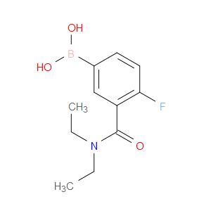 3-(DIETHYLCARBAMOYL)-4-FLUOROPHENYLBORONIC ACID