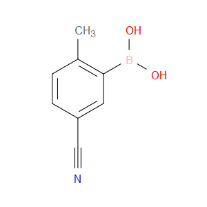 (5-CYANO-2-METHYLPHENYL)BORONIC ACID