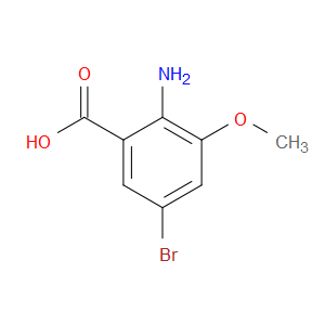 2-AMINO-5-BROMO-3-METHOXYBENZOIC ACID - Click Image to Close