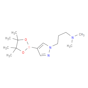 N,N-DIMETHYL-4-(4,4,5,5-TETRAMETHYL-1,3,2-DIOXABOROLAN-2-YL)-1H-PYRAZOLE-1-PROPANAMINE