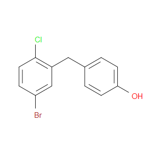 4-(5-BROMO-2-CHLOROBENZYL)PHENOL - Click Image to Close