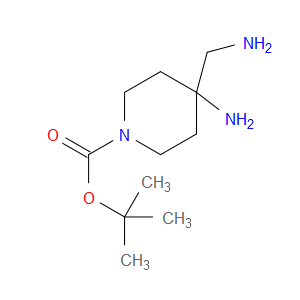 TERT-BUTYL 4-AMINO-4-(AMINOMETHYL)PIPERIDINE-1-CARBOXYLATE - Click Image to Close