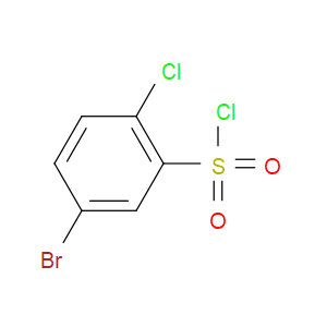 5-BROMO-2-CHLOROBENZENE-1-SULFONYL CHLORIDE