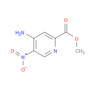 METHYL 4-AMINO-5-NITRO-2-PYRIDINECARBOXYLATE