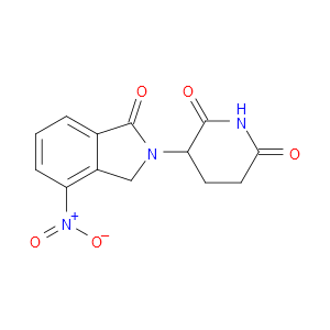 3-(4-NITRO-1-OXO-1,3-DIHYDROISOINDOL-2-YL)PIPERIDINE-2,6-DIONE