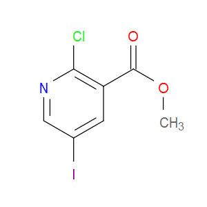 METHYL 2-CHLORO-5-IODONICOTINATE