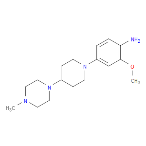 2-METHOXY-4-(4-(4-METHYLPIPERAZIN-1-YL)PIPERIDIN-1-YL)ANILINE