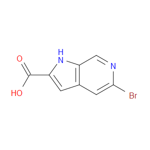 5-BROMO-1H-PYRROLO[2,3-C]PYRIDINE-2-CARBOXYLIC ACID - Click Image to Close