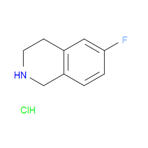 6-FLUORO-1,2,3,4-TETRAHYDROISOQUINOLINE HYDROCHLORIDE - Click Image to Close