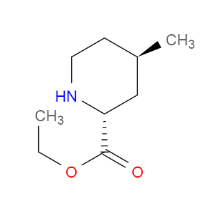 ETHYL (2R,4R)-4-METHYL-2-PIPERIDINECARBOXYLATE