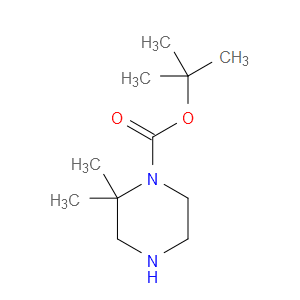 TERT-BUTYL 2,2-DIMETHYLPIPERAZINE-1-CARBOXYLATE