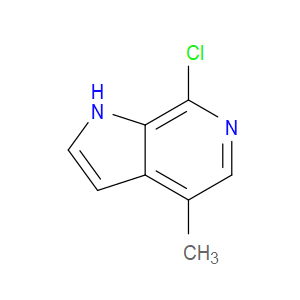 7-CHLORO-4-METHYL-1H-PYRROLO[2,3-C]PYRIDINE