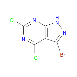 3-BROMO-4,6-DICHLORO-1H-PYRAZOLO[3,4-D]PYRIMIDINE
