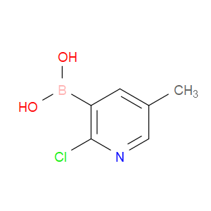 2-CHLORO-5-METHYLPYRIDINE-3-BORONIC ACID - Click Image to Close