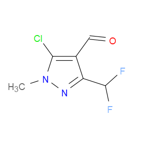 5-CHLORO-3-(DIFLUOROMETHYL)-1-METHYL-1H-PYRAZOLE-4-CARBALDEHYDE