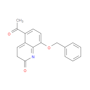 5-ACETYL-8-(BENZYLOXY)QUINOLIN-2(1H)-ONE