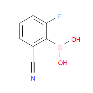 2-CYANO-6-FLUOROPHENYLBORONIC ACID