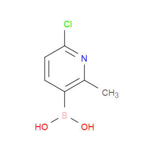 6-CHLORO-2-METHYLPYRIDINE-3-BORONIC ACID - Click Image to Close