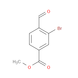 METHYL 3-BROMO-4-FORMYLBENZOATE