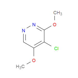 4-CHLORO-3,5-DIMETHOXYPYRIDAZINE - Click Image to Close