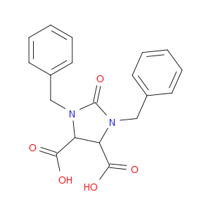 1,3-BISBENZYL-2-OXOIMIDAZOLIDINE-4,5-DICARBOXYLIC ACID