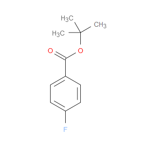 TERT-BUTYL 4-FLUOROBENZOATE - Click Image to Close