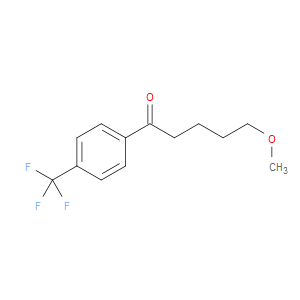 5-METHOXY-1-[4-(TRIFLUOROMETHYL)PHENYL]-1-PENTANONE
