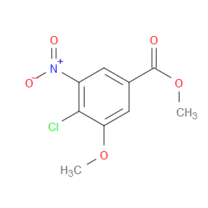 METHYL 4-CHLORO-3-METHOXY-5-NITROBENZOATE