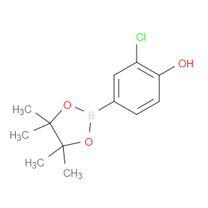 2-CHLORO-4-(4,4,5,5-TETRAMETHYL-1,3,2-DIOXABOROLAN-2-YL)PHENOL