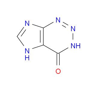 3H,4H,7H-IMIDAZO[4,5-D][1,2,3]TRIAZIN-4-ONE - Click Image to Close