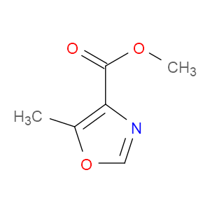 METHYL 5-METHYLOXAZOLE-4-CARBOXYLATE - Click Image to Close