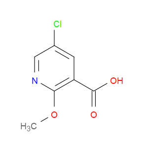 5-CHLORO-2-METHOXYNICOTINIC ACID - Click Image to Close