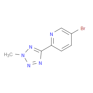 5-BROMO-2-(2-METHYL-2H-TETRAZOL-5-YL)PYRIDINE