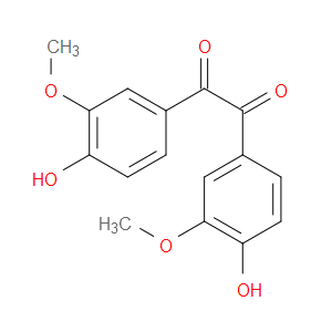 ETHANEDIONE, BIS(4-HYDROXY-3-METHOXYPHENYL)- - Click Image to Close