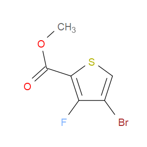 METHYL 4-BROMO-3-FLUOROTHIOPHENE-2-CARBOXYLATE - Click Image to Close