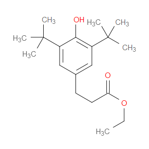 ETHYL 3-(3,5-DI-TERT-BUTYL-4-HYDROXYPHENYL)PROPANOATE - Click Image to Close