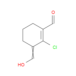 2-CHLORO-3-(HYDROXYMETHYLENE)CYCLOHEX-1-ENECARBALDEHYDE