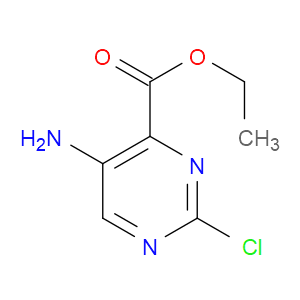 ETHYL 5-AMINO-2-CHLOROPYRIMIDINE-4-CARBOXYLATE
