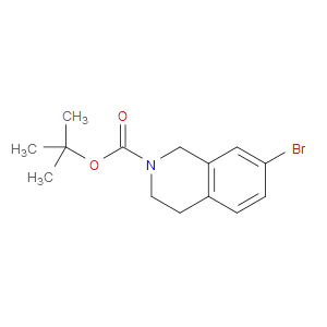 TERT-BUTYL 7-BROMO-3,4-DIHYDROISOQUINOLINE-2(1H)-CARBOXYLATE