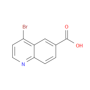 4-BROMOQUINOLINE-6-CARBOXYLIC ACID - Click Image to Close