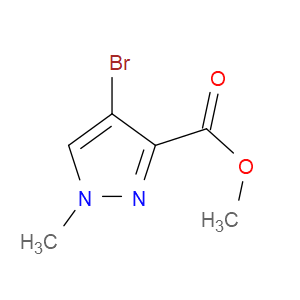 METHYL 4-BROMO-1-METHYL-1H-PYRAZOLE-3-CARBOXYLATE - Click Image to Close