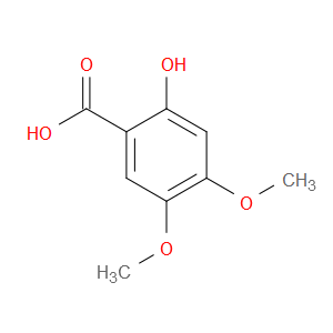 2-HYDROXY-4,5-DIMETHOXYBENZOIC ACID